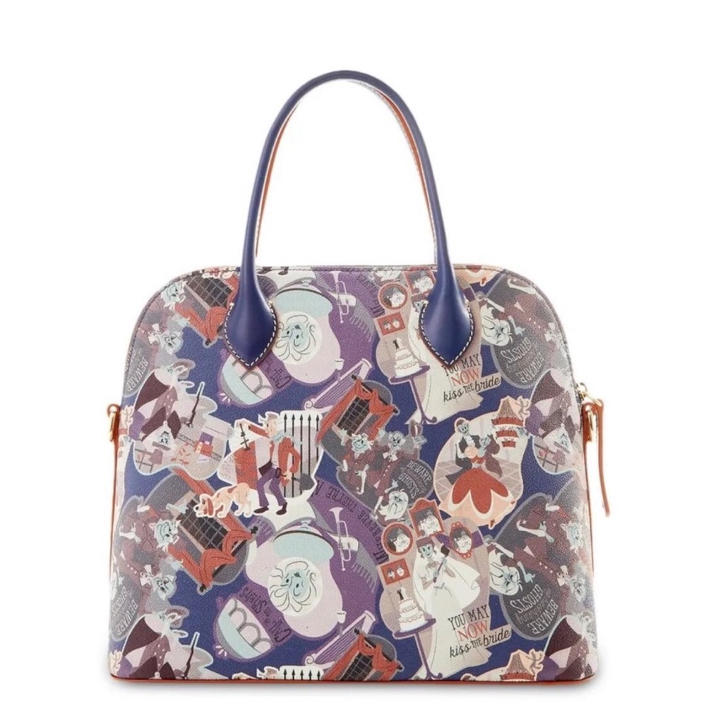 Dooney & Bourke Haunted Mansion Satchel Purse - Picture 2 of 8